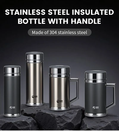 420mL/520mL/560mL Potel Diod Swyddfa wedi'i Hinswleiddio â Gwactod-Y5003